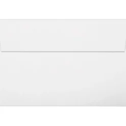 Sale LUX Peel & Press Self Seal A9 Invitation Envelope, 5 3/4" x 8 3/4", White, 50/Pack (4895-WPP-50)