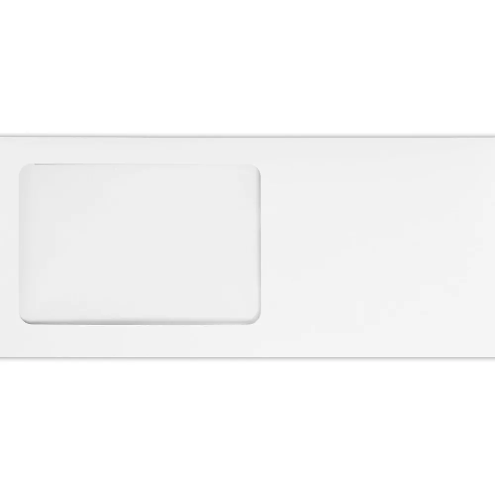 LUX Self Seal #10 Window Envelope, 4 1/2" x 9 1/2", White Wove, 50/Pack (10APW-WW-50)