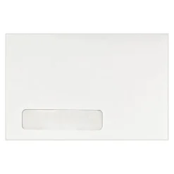 Sale LUX Self Seal Window Envelope, 6" x 9", Bright White, 500/Pack (22646-500)
