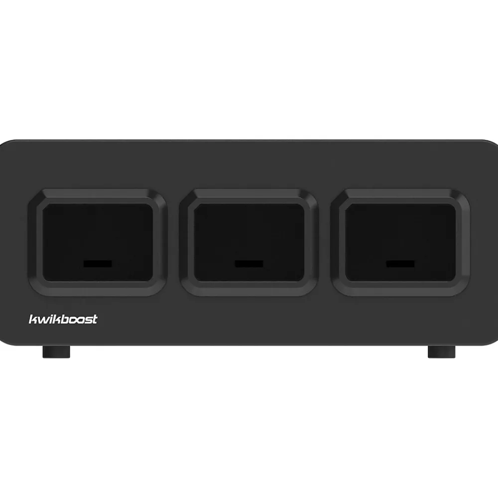 KwikBoost EdgePower 3-Bay Base Desktop Charging Station, Black (KBEP-BASE3)<Luxor New