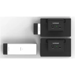 KwikBoost EdgePower A/C & USB Clamp-On Universal Desktop Charging Station, Black (KBEP-CGR)<Luxor Outlet