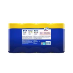 Disinfecting Wipes, Lemon and Lime Blossom, 80 Wipes/Canister, 4 Canisters/Pack (1920090641)<Lysol Best