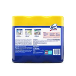 Disinfecting Wipes, Lemon and Lime Blossom, 35 Wipes/Canister, 3 Canisters/Pack (1920082159)<Lysol Online