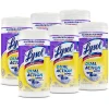 Dual Action Disinfecting Wipes, Citrus Scent, 75 Wipes/Canister, 6 Canisters/Carton (1920081700CT)<Lysol Discount