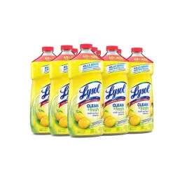 Power & Fresh Multi-Surface Cleaner, Sparkling Lemon & Sunflower, 40 oz., 9/Case (78626)<Lysol Outlet