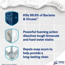 Lysol PRO Disinfectant Power Bathroom Foamer, Atlantic Fresh Scent, 32 oz. (36241-04685)<Lysol Professional Hot