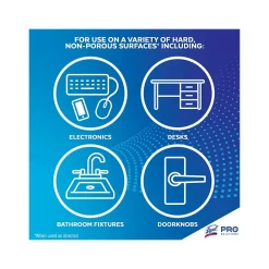 Pro Disinfecting Wipes, Lemon & Lime Blossom Scent, 800 Wipes/Canister, 2 Canisters/Carton (19200-99856CT)<Lysol Hot