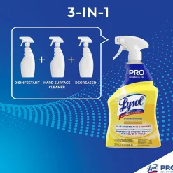 Advanced Deep Clean All Purpose Cleaner, Lemon Breeze Scent, 32 oz. (1920000351)<Lysol Professional Best