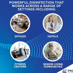 Professional Foam Cleaner Disinfectant, Fresh Clean Scent, 24 oz. (3624102775)<Lysol Clearance