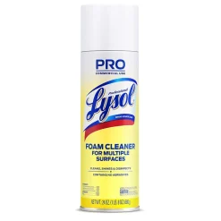 Professional Foam Cleaner for Multiple Surfaces, Fresh Clean, 24 Oz., 12/Carton (3624102775CT)<Lysol Discount