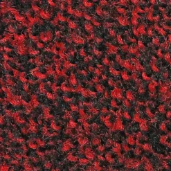 M + A Matting Plush Commercial Wiper Floor Mat, 5.75' x 3.75', Red Pepper (1807646590)