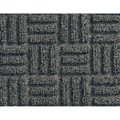 M + A Matting WaterHog Masterpiece Select Commercial Wiper/Scraper Entrance Floor Mat, 5.67' x 3.75', Pewter (2653346070)