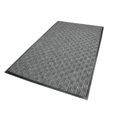 M + A Matting WaterHog Masterpiece Select Commercial Wiper/Scraper Entrance Floor Mat, 4.92' x 2.92', Pewter (2653335070)