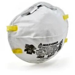 3M 8210 N95 Disposable Particulate Respirator, 20/Pack (8210)