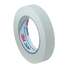 Clearance 3M 0.75" x 60 yds Masking Tape, White, 12 Rolls (MMM260018A-12)