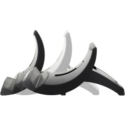 Adjustable Laptop Stand, Black, 3 in. Vertical Height Adjustment, Non-Skid Base (LX550)<3M New