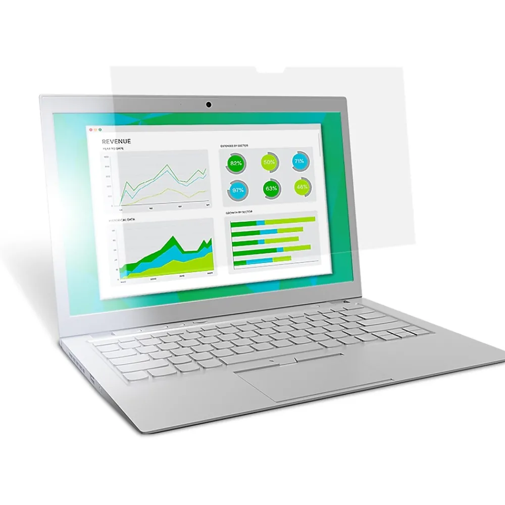 Anti-Glare Filter for 14" Widescreen Monitor, 16:9 Aspect Ratio (AG140W9B)<3M Online