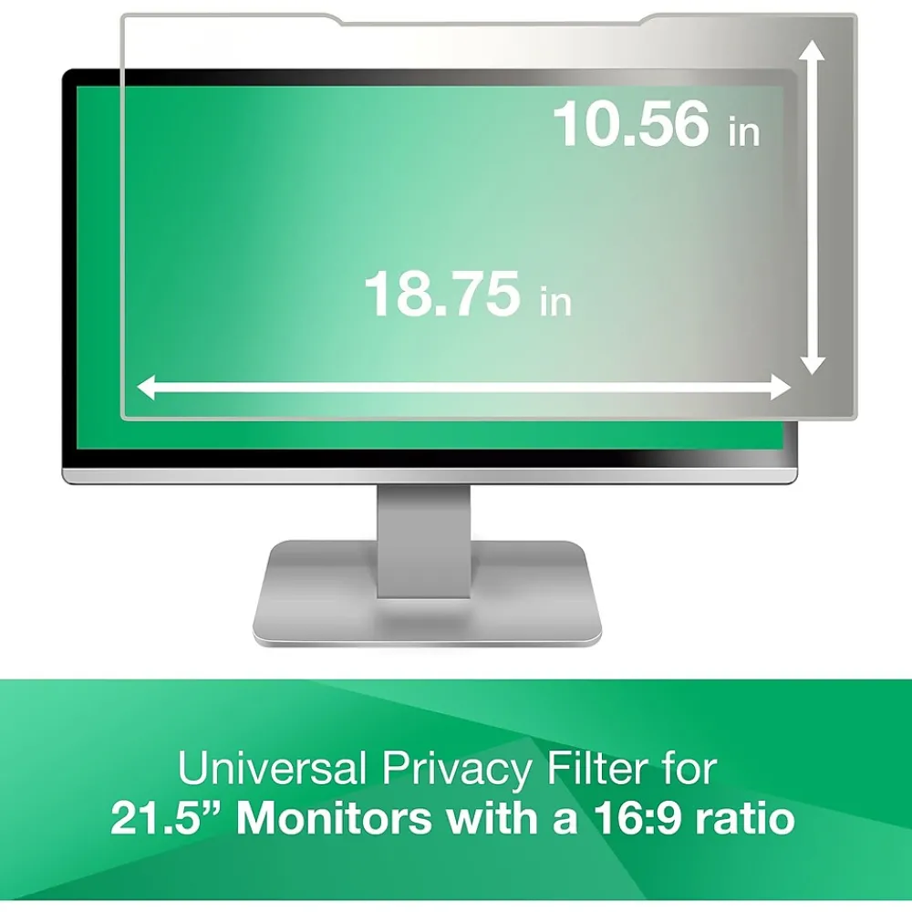 Anti-Glare Filter for 21.5" Widescreen Monitor, 16:9 Aspect Ratio (AG215W9B)<3M Discount