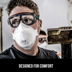 3M Aura N95 Particulate Respirator, White, 20/Pack (9205P-20-DC)