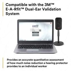 3M E-A-R TaperFit 2 Uncorded Earplugs, 200 Pairs/Box (312-1219)