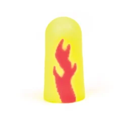 E-A-R 3M soft Yellow Neon Blasts Earplugs, Uncorded, Poly Bag, Regular Size, 200 Pairs/Case (312-1252)