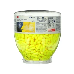 E-A-R 3M™ soft™ Yellow Neons™ One Touch™ Refill Earplugs, Uncorded, Regular Size, 500/Box (391-1004)