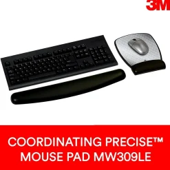 Best 3M Gel Non-Skid Wrist Rest for Keyboards, Black (WR309LE)