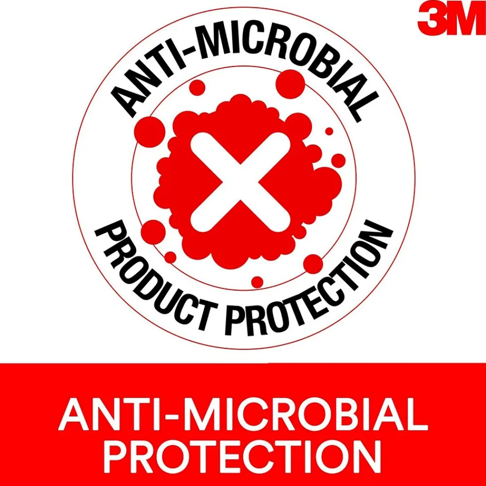 Clearance 3M Gel Wrist Rest for Keyboards, Non-Skid Base, Black (WR310LE)