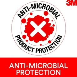 Hot 3M ™ Gel Wrist Rest for Keyboard and Mouse, Black, Easy Clean Cover, Anti-microbial Product Protection (WR340LE)