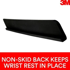 Sale 3M ™ Gel Wrist Rest for Standing Desks, Non-Slip Back, Black (WR200B)