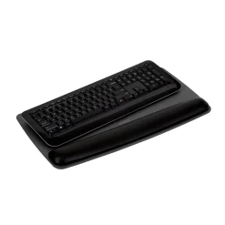 Clearance 3M Gel Wrist Rest with Platform for Keyboard, Non-Skid Base, Gray (WR420LE)