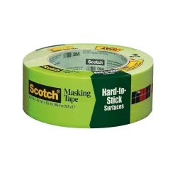 New Scotch 3M™ Green Masking Tape 1.88" x 60 yds. for Hard-to-Stick Surfaces, Green (206048ABK)