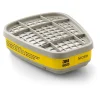3M ™ Half and Full Facepiece Cartridges & Filters, Organic Vapor/Acid Gas Cartridge, 6003, 2/Pack