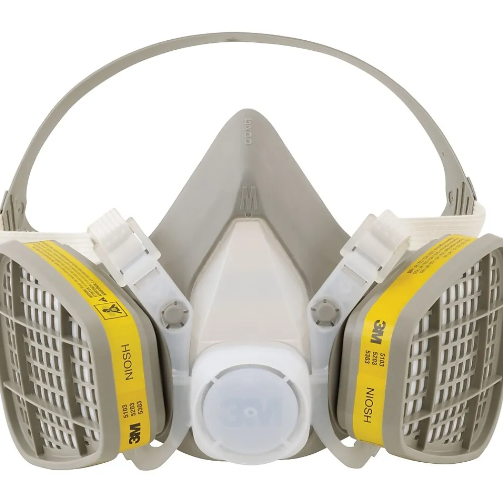 3M ™ Half Facepiece Respirator, Organic Vapors/Acid Gases, Medium