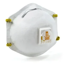 3M N95 Disposable Particulate Respirator with Cool Flow Valve, 10/Box (8511)