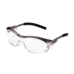 3M Occupational Health & Env Safety Glasses With Gray Plastic Frame, 2.5 Diopter