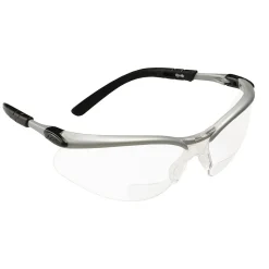 3M Occupational Health & Env Safety Reader Protective Eyewear, Gray Lens