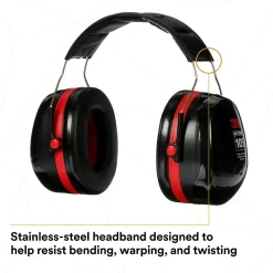3M PELTOR Optime 105 Over-the-Head Earmuffs (H10A)