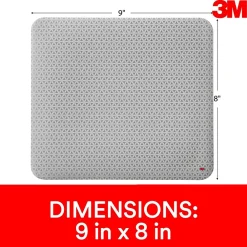 Hot 3M ™ Precise™ Mouse Pad Enhances the Precision of Optical Mice, Non-Skid, Foam Back, 9" x 8", Bitmap, (MP114-BSD1)