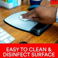Clearance 3M Precise Mouse Pad with Gel Wrist Rest, Optical Mouse Performance, Battery Saving Design, 6.8