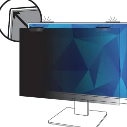 Privacy Filter for 23.8 in Full Screen Monitor with COMPLY Magnetic Attach, 16:9 Aspect Ratio (PF238W9E)<3M