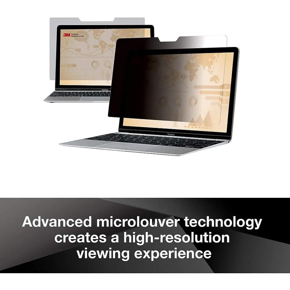 Privacy Filter for 14" Widescreen Laptop with COMPLY Attachment System, 16:9 Aspect Ratio (PF140W9B)<3M Sale