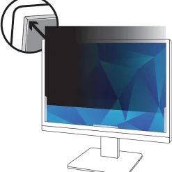 Privacy Filter for 22" Widescreen Monitor, 16:10 Aspect Ratio (PF220W1B)<3M Clearance