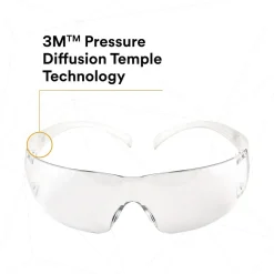 3M SecureFit Protective Eyewear, Clear Lens (SF201AF)