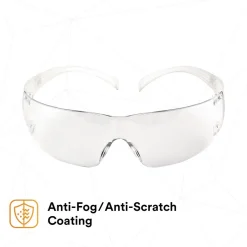3M SecureFit Protective Eyewear, Clear Lens (SF201AF)