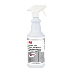 ™ Stainless Steel Cleaner and Protector with Scotchgard™, Ready-to-Use with Flip-Top Cap, 32 oz., 6/Ct (85901)<3M Online