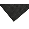 M + A Matting M+A Matting WaterHog Max Herringbone Classic Mat, Universal Cleated, 6' x 12.2', Black Smoke (224071000000)