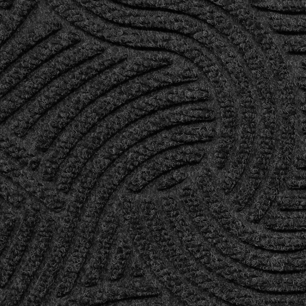 M + A Matting M+A Matting WaterHog Plus Indoor Mat, 3.75' x 5.83', Black Smoke (1857046090)