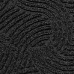M + A Matting M+A Matting WaterHog Plus Indoor Mat, 5.83' x 11.83', Black Smoke (18570612090)