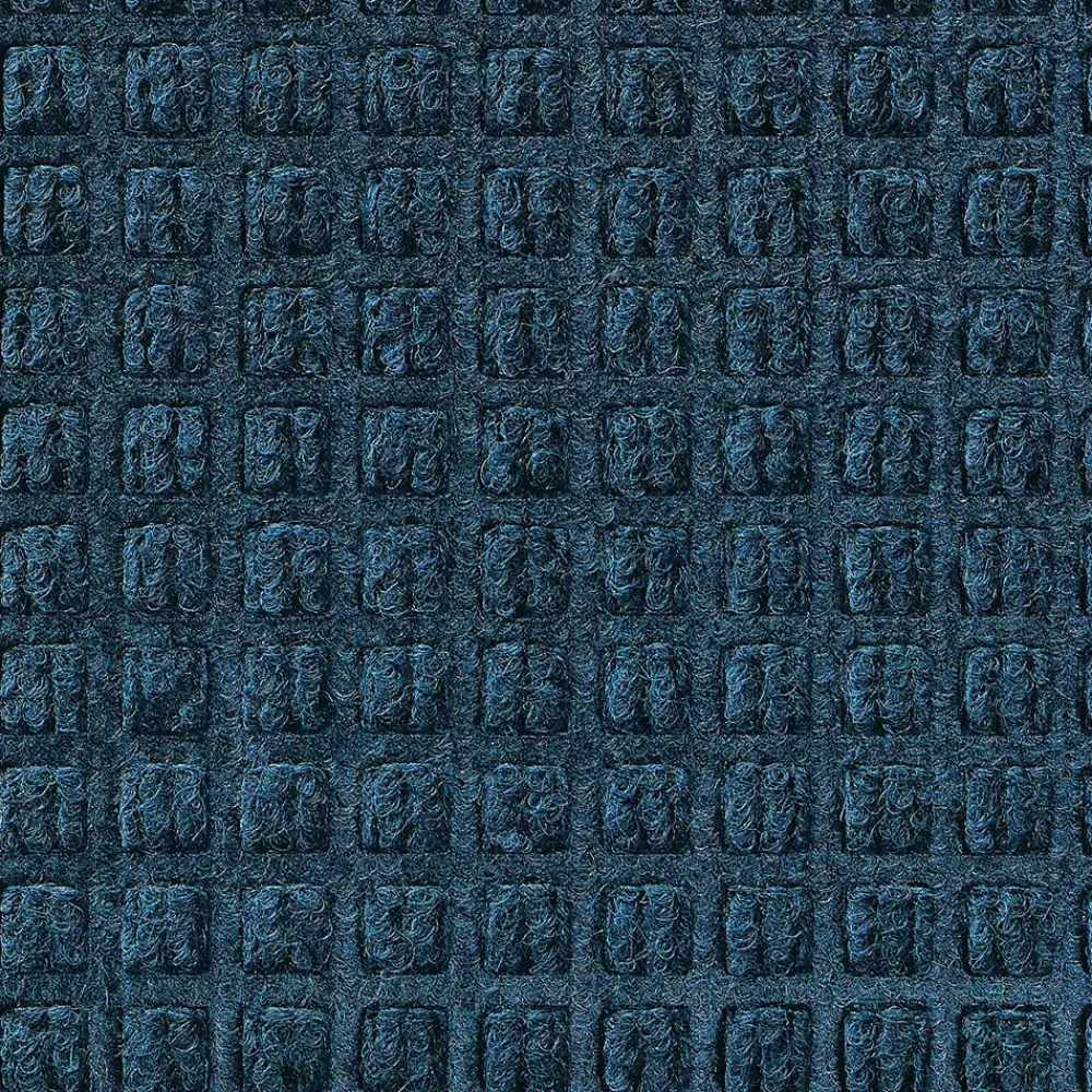 M + A Matting M+A Matting WaterHog Squares Fashion Mat, Universal Cleated, 4' x 6', (2806146070)